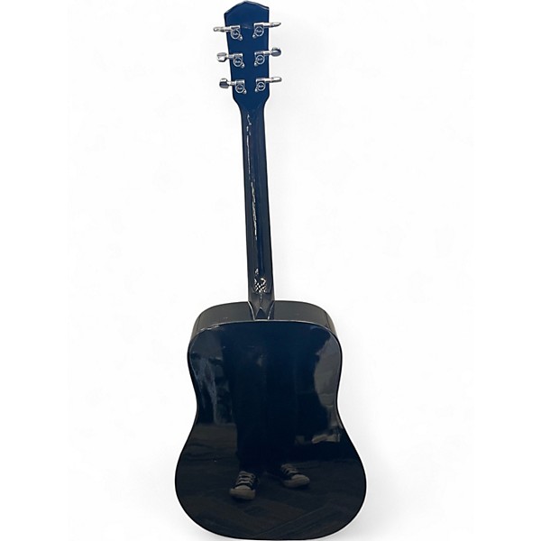 Used Fender DG-11E Black Acoustic Guitar