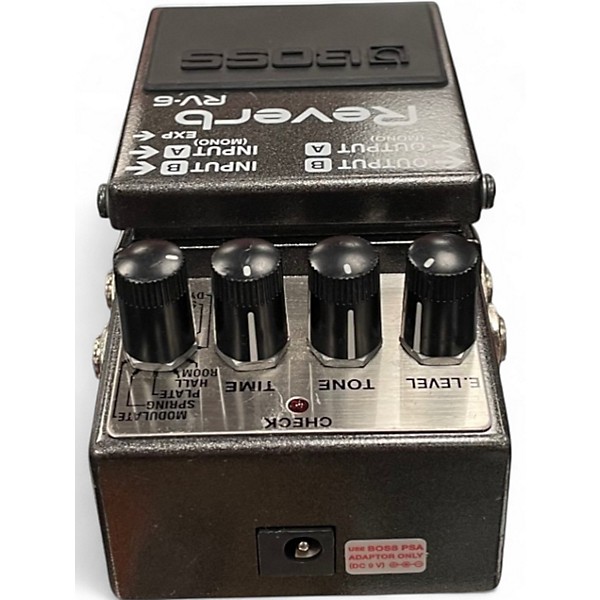 Used BOSS RV6 Digital Reverb Effect Pedal