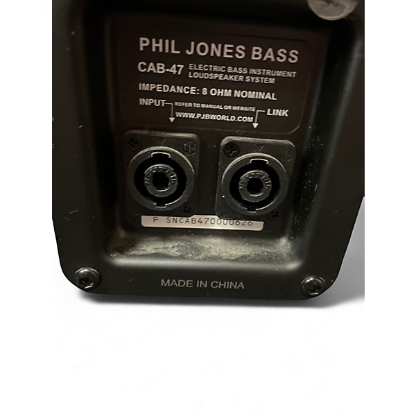 Used Phil Jones Bass CAB-47 Bass Cabinet
