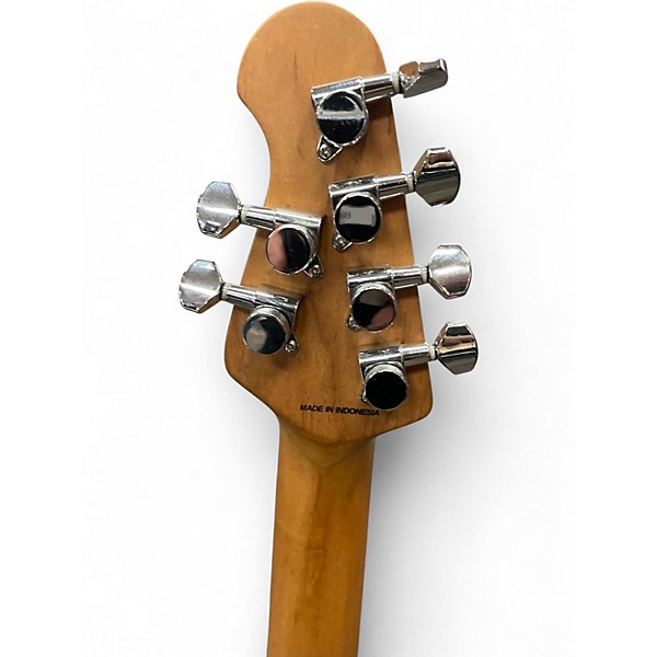 Used Sterling by Music Man CUTLASS Silver Solid Body Electric Guitar