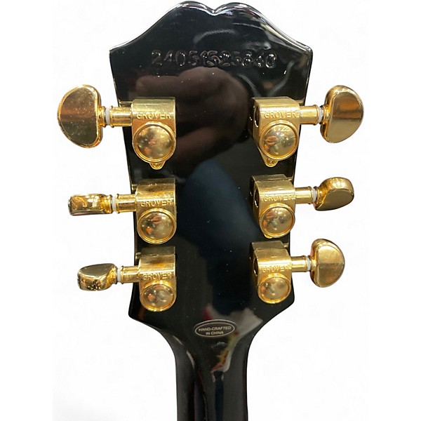 Used Epiphone Les Paul Custom Alpine White Solid Body Electric Guitar