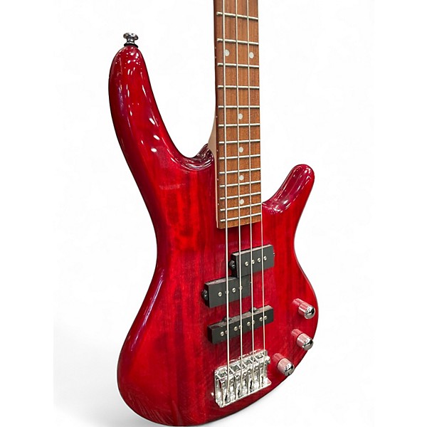 Used Ibanez GSRM20 Mikro Short Scale Red Electric Bass Guitar