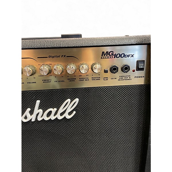 Used Marshall MG100HDFX 100W Solid State Guitar Amp Head