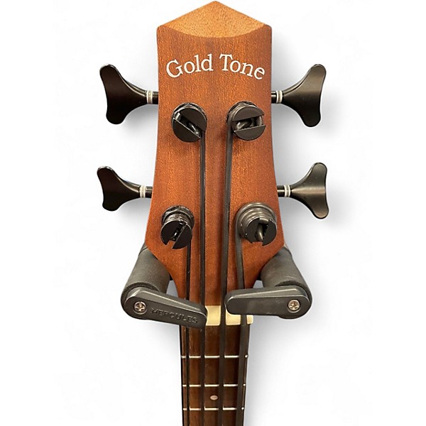 Used Gold Tone MicroBass Lefty Natural Acoustic Bass Guitar