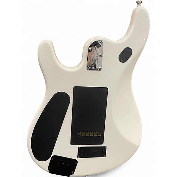 Used 2012 Ernie Ball Music Man PETRUCCI PIEZO WHITE PEARL Solid Body Electric Guitar