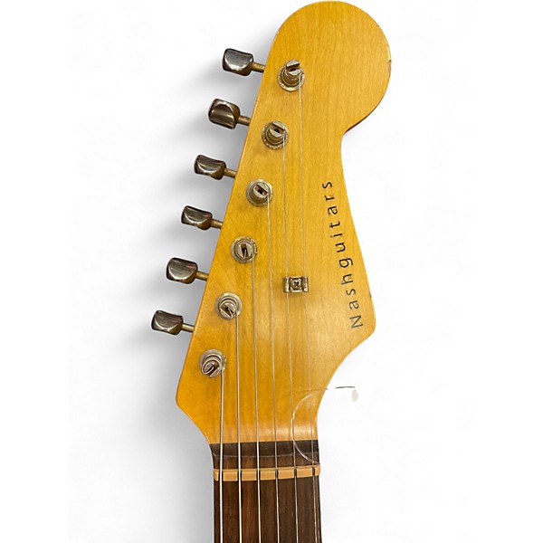 Used Nash Guitars S63 Olympic White 3 tone Solid Body Electric Guitar