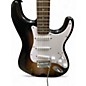 Used Squier Deluxe Stratocaster 2 Color Sunburst Solid Body Electric Guitar
