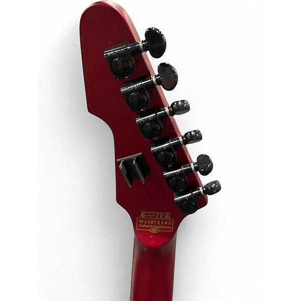 Used Schecter Guitar Research E-1 FR S Crimson  Solid Body Electric Guitar