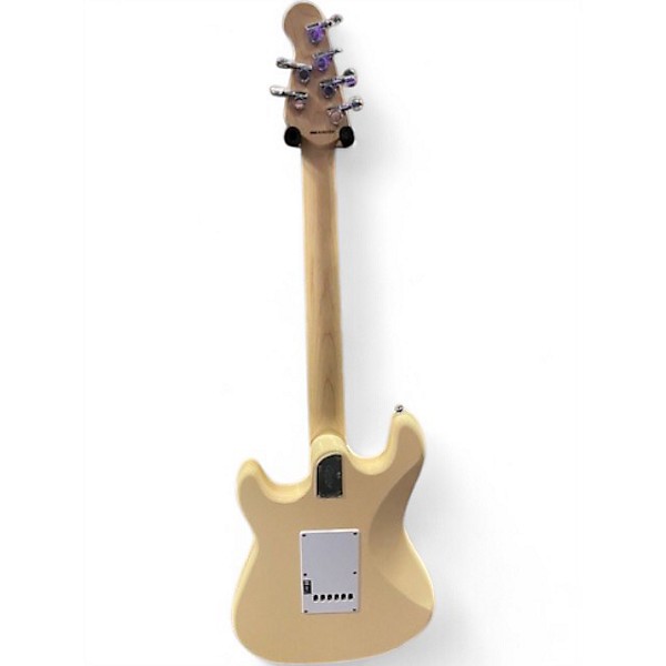 Used Sterling by Music Man Cutlass Cream Solid Body Electric Guitar