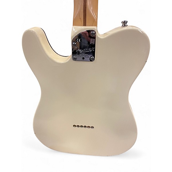 Used Fender American Deluxe Telecaster Thinline Off-White Hollow Body Electric Guitar