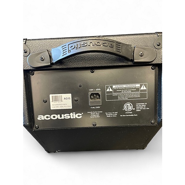 Used Acoustic AG15 15W 1X8 Acoustic Guitar Combo Amp