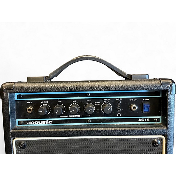 Used Acoustic AG15 15W 1X8 Acoustic Guitar Combo Amp