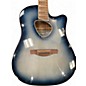 Used Ibanez ALT30 Altstar Blue Doom Burst Acoustic Electric Guitar