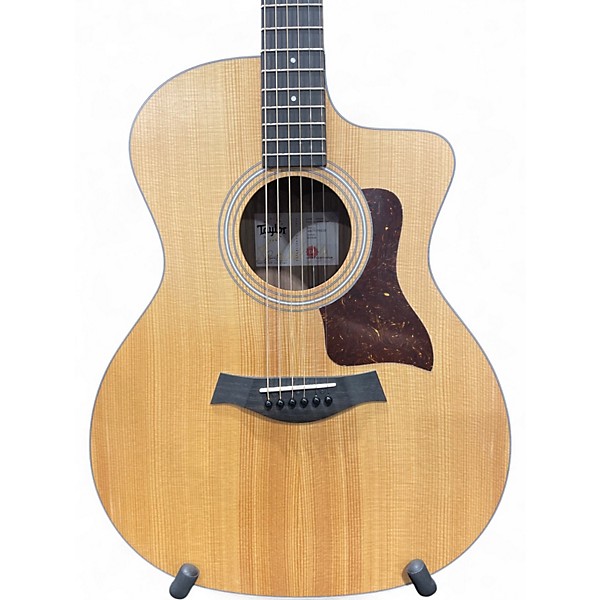 Used Taylor 214CE Natural Acoustic Electric Guitar