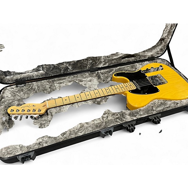 Used Fender American Professional Telecaster Butterscotch Blonde Solid Body Electric Guitar