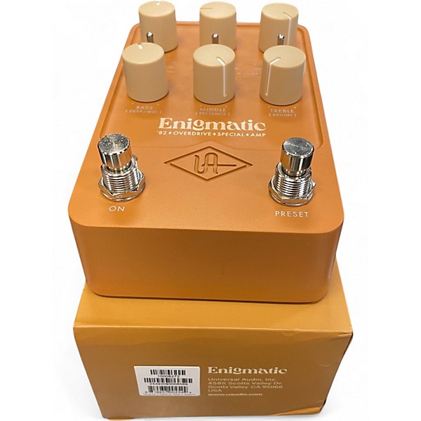 Used Universal Audio 82 overdrive special amp Effect Pedal