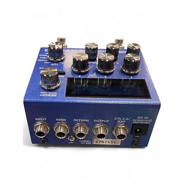 Used BOSS sy200 Effect Pedal