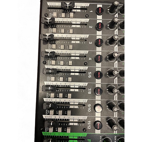 Used Mackie ProFX 12 PROFX12V3 V3 Pro FX 12 Unpowered Mixer