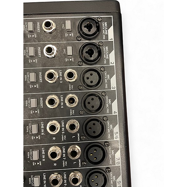 Used Mackie ProFX 12 PROFX12V3 V3 Pro FX 12 Unpowered Mixer