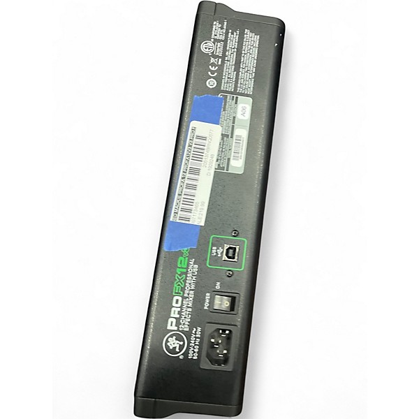 Used Mackie ProFX 12 PROFX12V3 V3 Pro FX 12 Unpowered Mixer