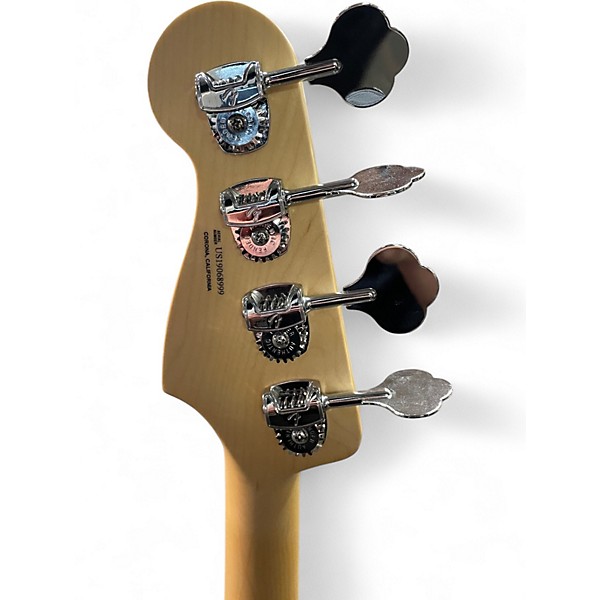 Used 2019 Fender American Performer Precision Bass Satin Lake Placid Blue Electric Bass Guitar