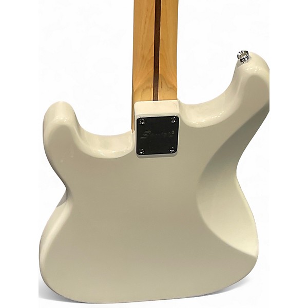 Used Squier Affinity Stratocaster White Solid Body Electric Guitar