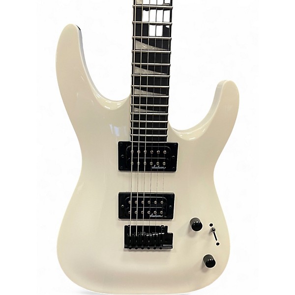 Used Jackson JS22 Dinky Snow White Solid Body Electric Guitar