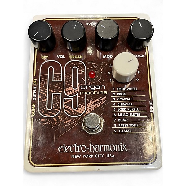 Used Electro-Harmonix C9 Organ Machine Effect Pedal