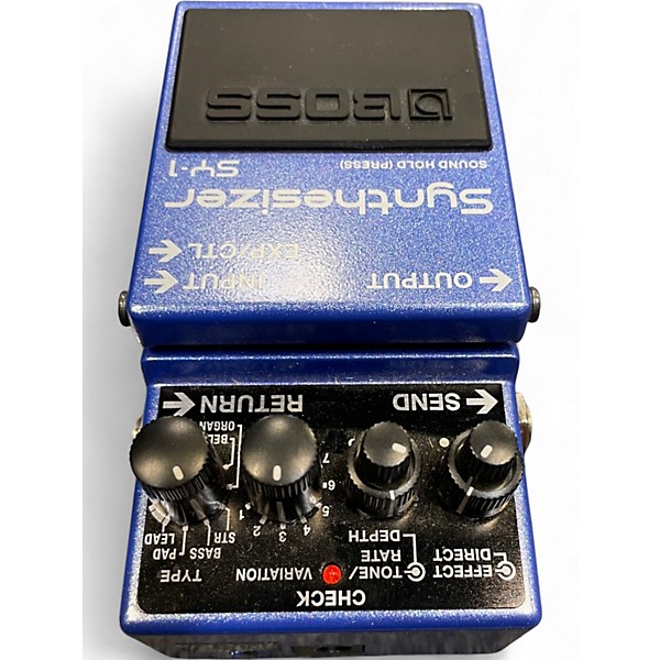 Used BOSS SY1 Effect Pedal
