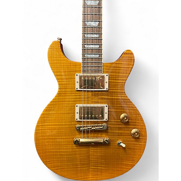 Vintage 1998 Gibson Les Paul Standard Double Cut Honey Blonde Solid Body Electric Guitar