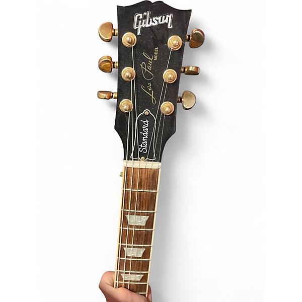 Vintage 1998 Gibson Les Paul Standard Double Cut Honey Blonde Solid Body Electric Guitar