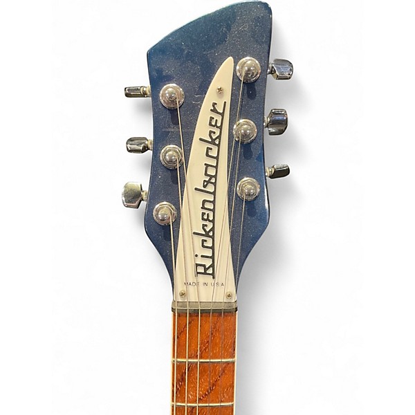Used 2007 Rickenbacker 360 Midnight Blue Hollow Body Electric Guitar
