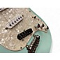 Used Reverend Modified Six Gun Seafoam Green Solid Body Electric Guitar