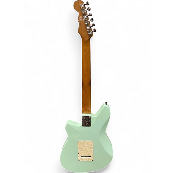 Used Reverend Modified Six Gun Seafoam Green Solid Body Electric Guitar