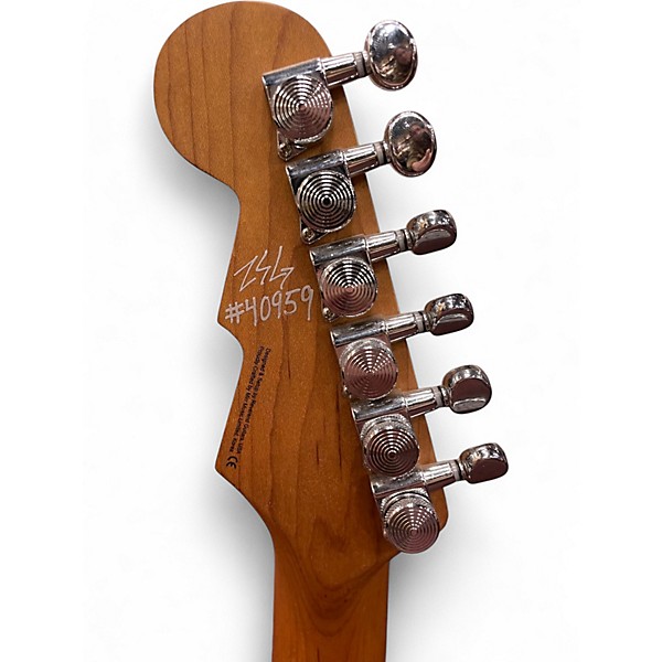 Used Reverend Modified Six Gun Seafoam Green Solid Body Electric Guitar