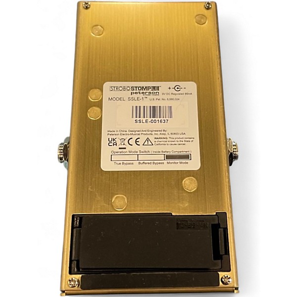 Used Peterson STROBOSTOMP LE ANNIVERSARY EDITION Tuner Pedal