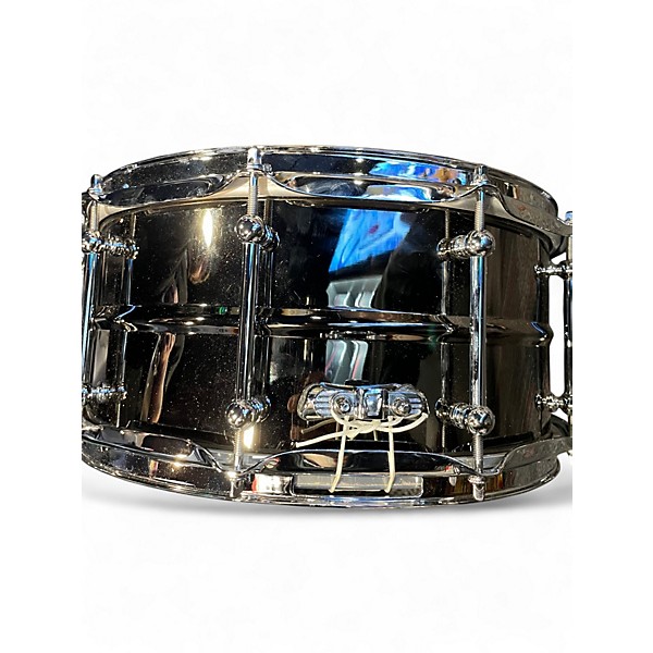 Used Ludwig 6.5X14 Universal Snare Black with Chrome Hardware Drum