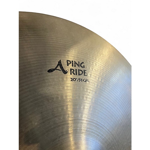 Used Zildjian 20in A Custom Ping Ride Cymbal