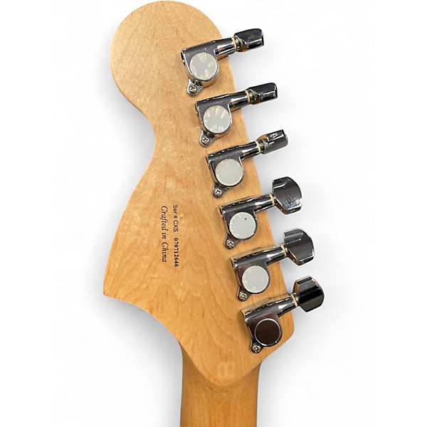 Used Fender Starcaster Black Hollow Body Electric Guitar