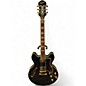 Used Epiphone Sheraton II Black Hollow Body Electric Guitar thumbnail