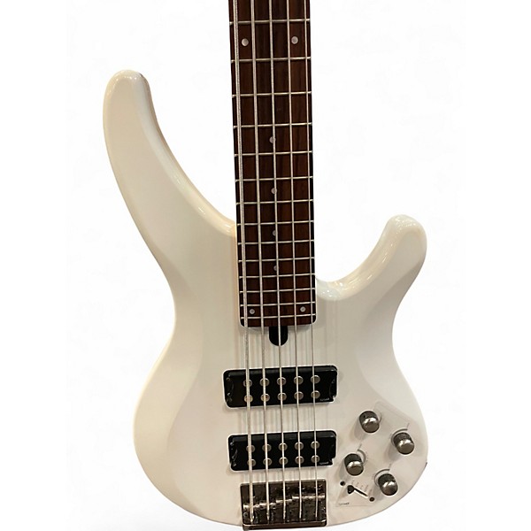 Used Yamaha TRBX305 Alpine White Electric Bass Guitar
