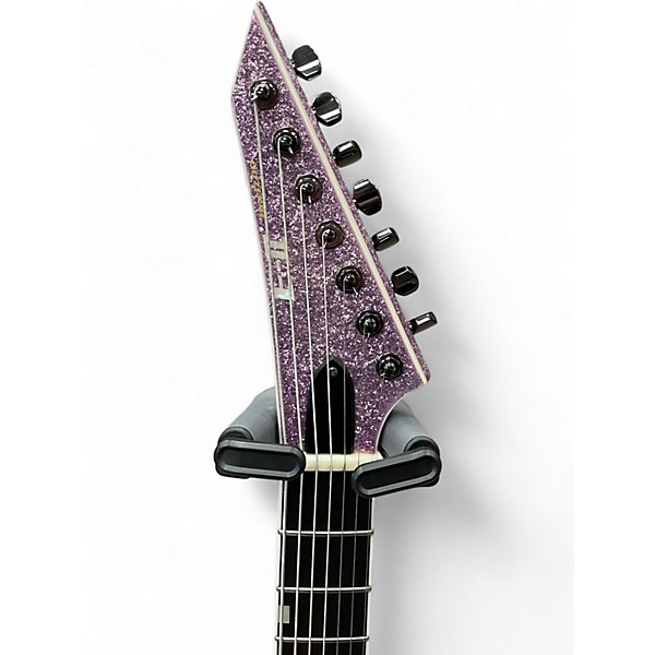Used ESP E-II Horizon Baritone Purple Solid Body Electric Guitar