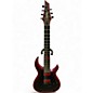 Used Kiesel AJ7 Andy James Signature Model Red And Black Solid Body Electric Guitar