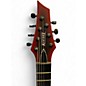 Used Kiesel AJ7 Andy James Signature Model Red And Black Solid Body Electric Guitar
