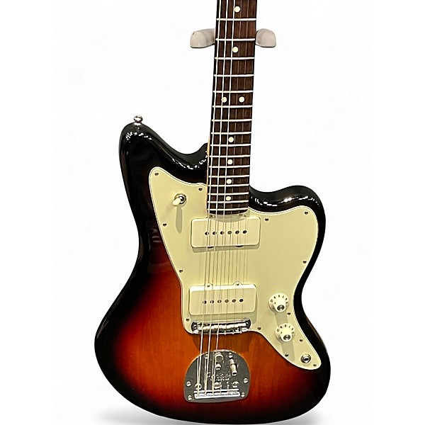 Used Fender American Professional Jazzmaster Sunburst Solid Body Electric Guitar