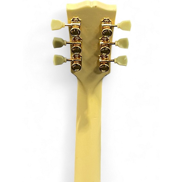 Used Gibson Les Paul Studio Cream Solid Body Electric Guitar