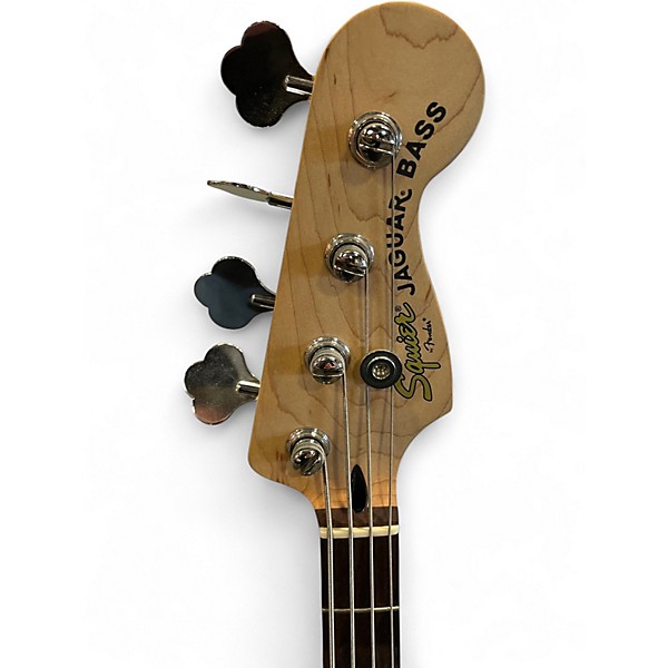 Used Squier Vintage Modified Jaguar Bass Special BLACK Electric Bass Guitar