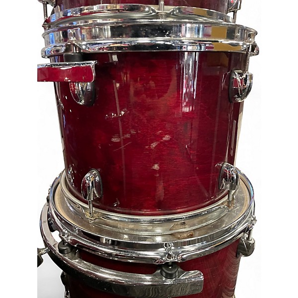 Used Gretsch Drums 4 Piece Catalina Red Drum Kit