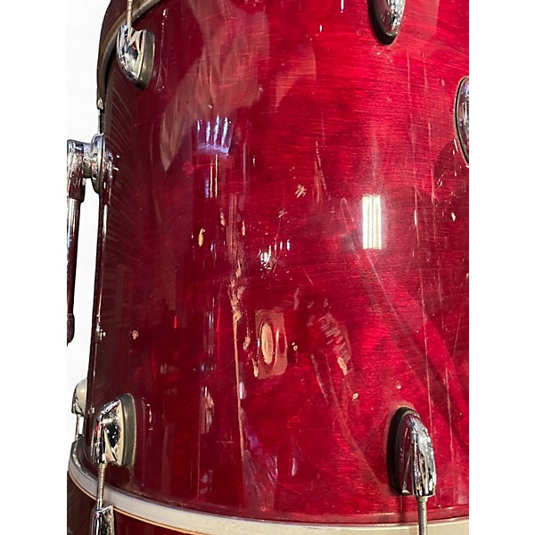 Used Gretsch Drums 4 Piece Catalina Red Drum Kit