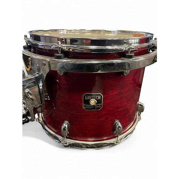 Used Gretsch Drums 4 Piece Catalina Red Drum Kit